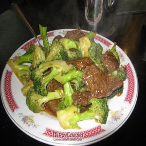 Vege Beef and Broccoli at House of Vegetarian in New York City