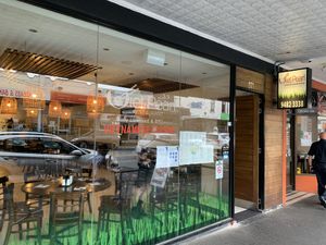 Outside at Viet Pearl in Northcote