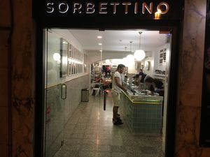 Inside  at Sublime Sorbettino in Lisbon