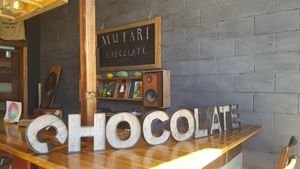 mutari chocolate at Mutari Chocolate House & Factory in Santa Cruz