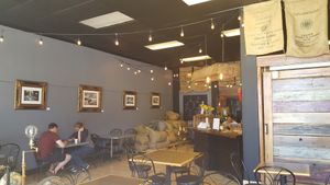 inside mutari chocolate shop at Mutari Chocolate House & Factory in Santa Cruz