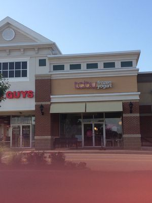 outside in same development as Walmart and H&R Block at TCBY in Victor