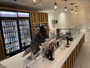   at Pressed Juicery in Boston