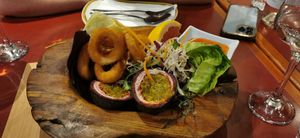 Calamari at Ummarin Thai in Randwick