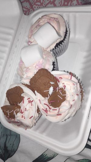 Even vegan marshmallow's at Vic's Vegan Bakes in Hereford