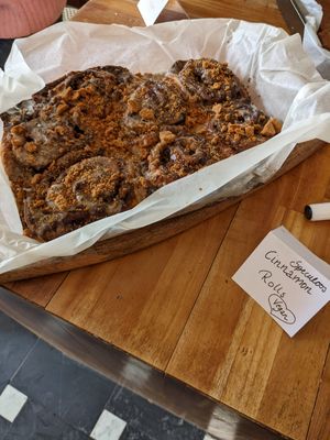 Amazing Cinnamon Rolls at Vero Caffe in Bruges