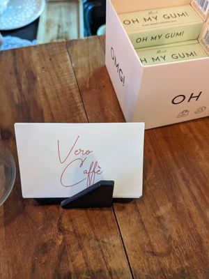 They have vegan chewing gum as well at Vero Caffe in Bruges