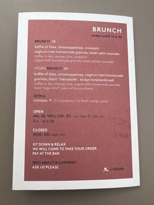   at Vero Caffe in Bruges