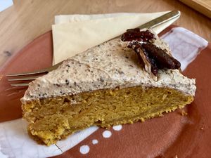 Pumpkin piee  at Vero Caffe in Bruges