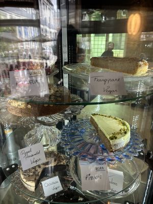 assortment  at Vero Caffe in Bruges