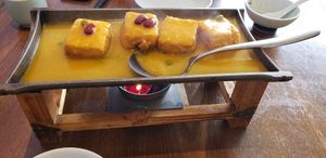 A specialty. I suspect it is made with eggs. at Yihua Yiye in Chongqing