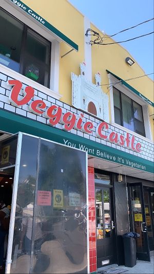 Storefront at Veggie Castle in Jamaica