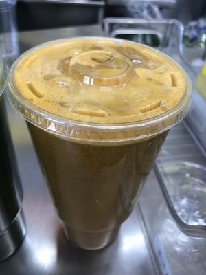 Fatigue juice   at Veggie Castle in Jamaica