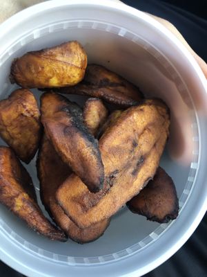 Plantain   at Veggie Castle in Jamaica