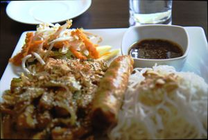 Bun Bo Hue Stockholm - Bún Chay Nam Bộ Salad at Bun Bo Hue in Stockholm