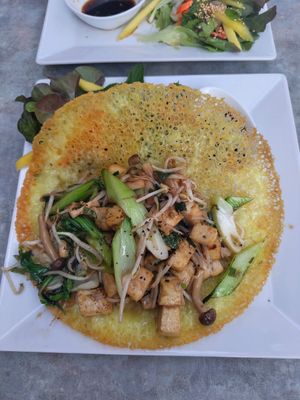 Crêpe at Bun Bo Hue in Stockholm