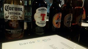 some beers at Bar de Retro in Barcelona