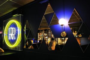 interior del bar at Bar de Retro in Barcelona