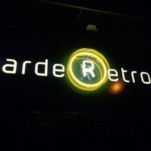 el cartell  at Bar de Retro in Barcelona