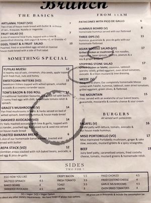 All they had from this was the hummus at Cafe Stepping Stone in Cartagena