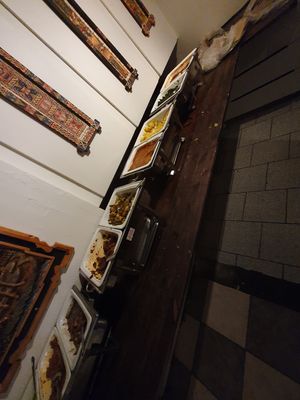 Buffet at EthioStar in Stockholm