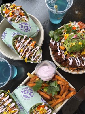 Different stuff  at The Organic Boho in Copenhagen