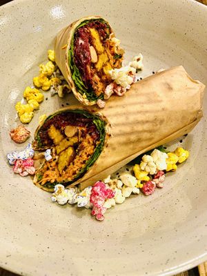 Wrap   at The Organic Boho in Copenhagen