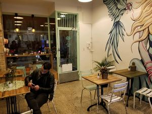 inside at The Organic Boho in Copenhagen