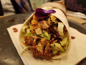 wrap at The Organic Boho in Copenhagen