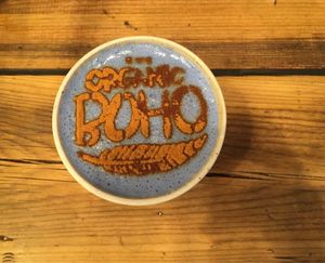 Blue Spirulina at The Organic Boho in Copenhagen