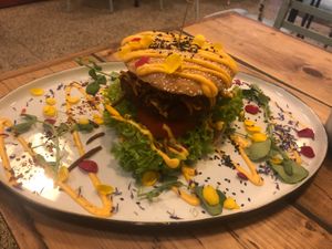 Best burger yet  at The Organic Boho in Copenhagen