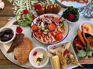 The love plate at The Organic Boho in Copenhagen