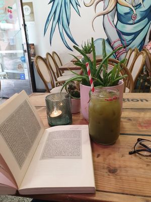 I am energised juice at The Organic Boho in Copenhagen