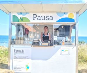 PAUSA GELATO & COFFE ( and more..!) at PAUSA MAT O GELATO in Simrishamn