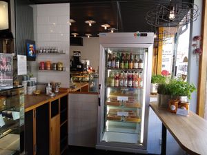 Inside at PAUSA MAT O GELATO in Simrishamn