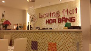 clean and tidy at Loving Hut - Hoa Dang in Ho Chi Minh City