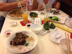 our meal at loving hut at Loving Hut - Hoa Dang in Ho Chi Minh City