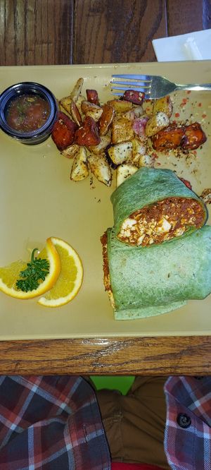 Breakfast wrap at Greens and Proteins - Rainbow in Las Vegas