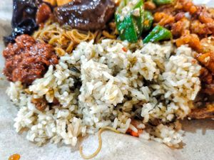 Olive fried rice at Eastern Vegetarian Food 东方素食 in Central Singapore