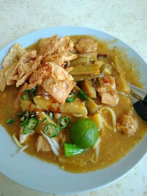Mee Rebus at Healthy Vegetarian 健康素食 in Central Singapore