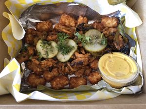 Buffalo Curl Tots at Fauxmaha in Omaha