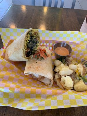 Fauxmaha Breakfast Burrito  at Fauxmaha in Omaha