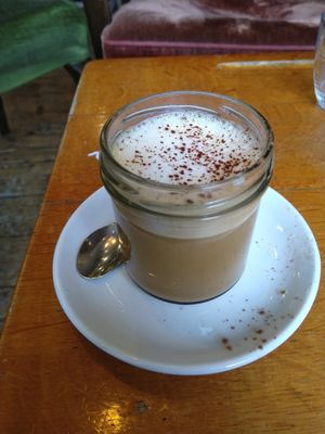 Cappuccino w/hazelnut milk at PUR etc - Sainte Etienne in Strasbourg