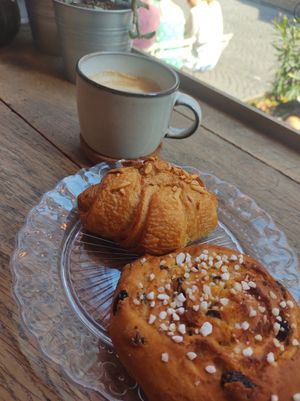 Coffee and pastries at PUR etc - Place des Halles in Strasbourg