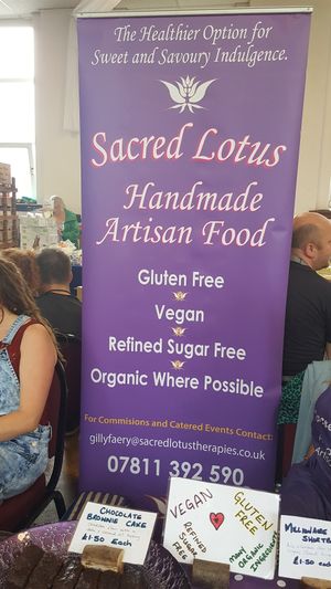 Info at Sacred Lotus in Todmorden