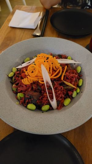Arroz de la huerta at Pezetarian in Cartagena
