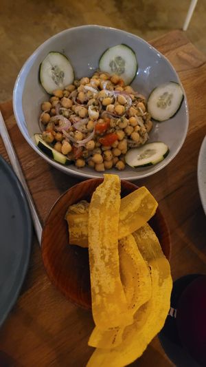 Ensalada mediterránea at Pezetarian in Cartagena