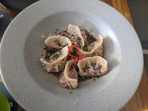 Vegan gyoza - 4/5 at Pezetarian in Cartagena