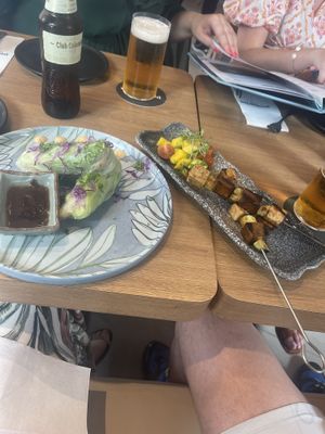 Yummy vegan food   at Pezetarian in Cartagena