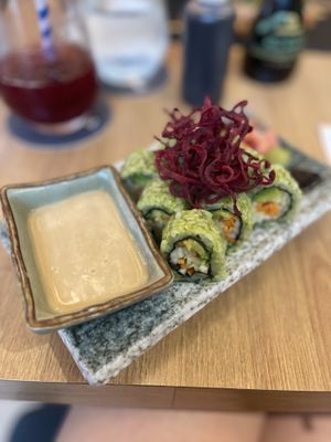 Sushi  at Pezetarian in Cartagena